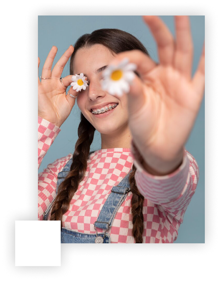 Tinédzser kori fogszabályozás